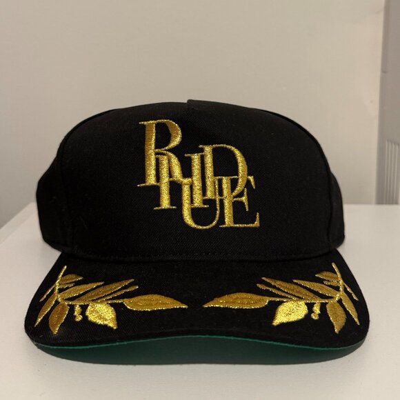 Rhude Other - RHUDE Black & Gold Cap